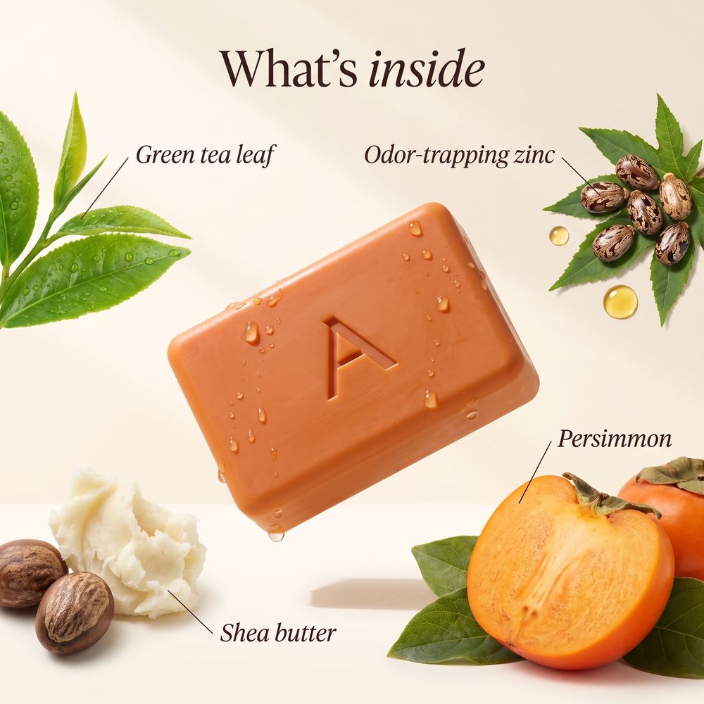What's inside Amevia Persimmon Soap