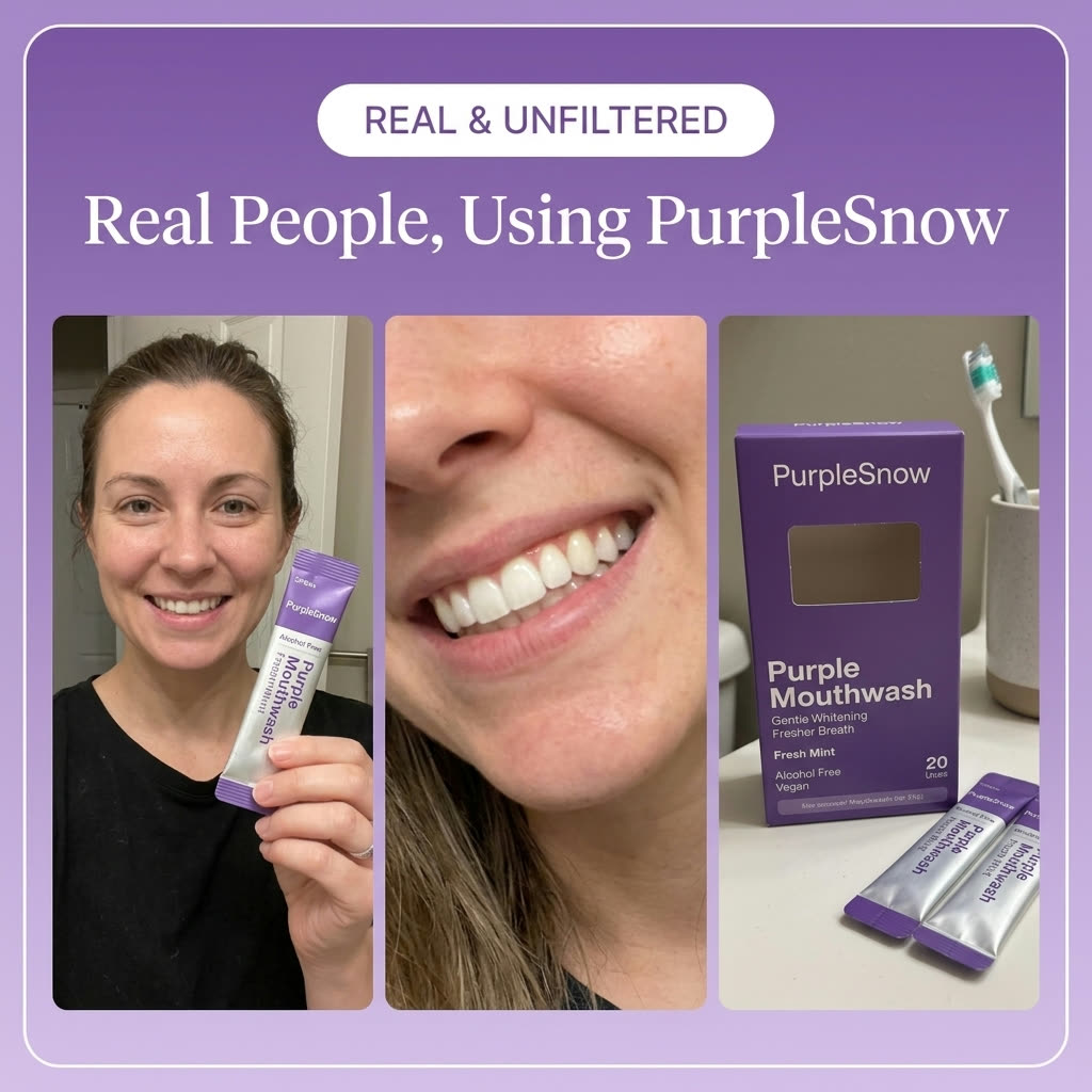 Real people using PurpleSnow Gels